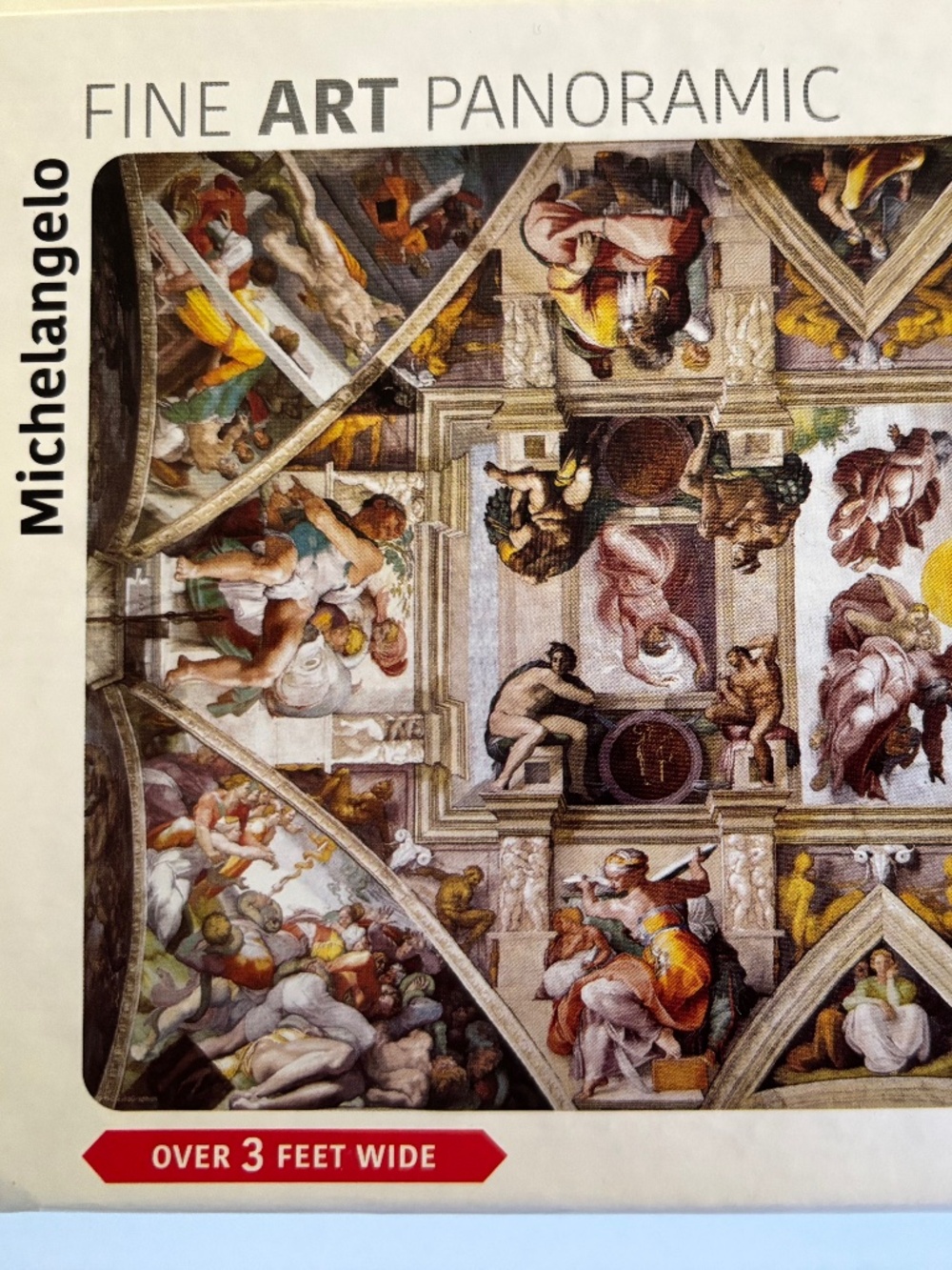 Casse-tête 1000 - EUROGRAPHICS - Collection Fine Art Panoramic- Chapelle Sixtine